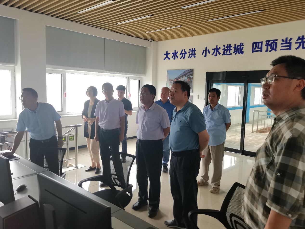 水利部海河水利委员会党组成员、一级巡视员户作亮查抄麻将胡了2泛区段防洪度汛情况
