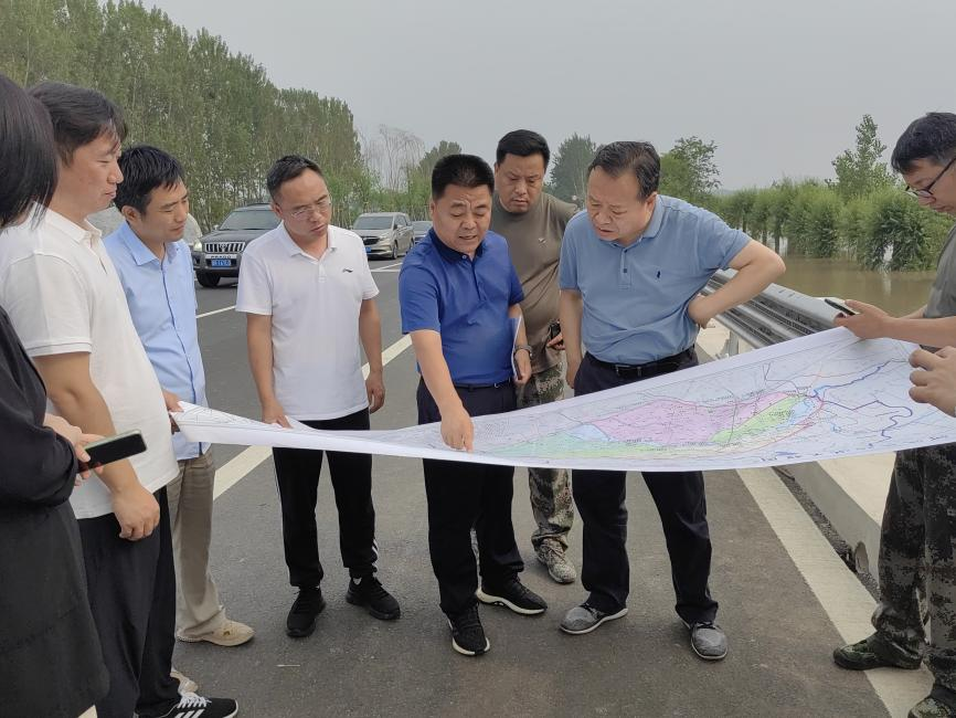 水利部海河水利委员会党组成员、一级巡视员户作亮查抄麻将胡了2泛区段防洪度汛情况