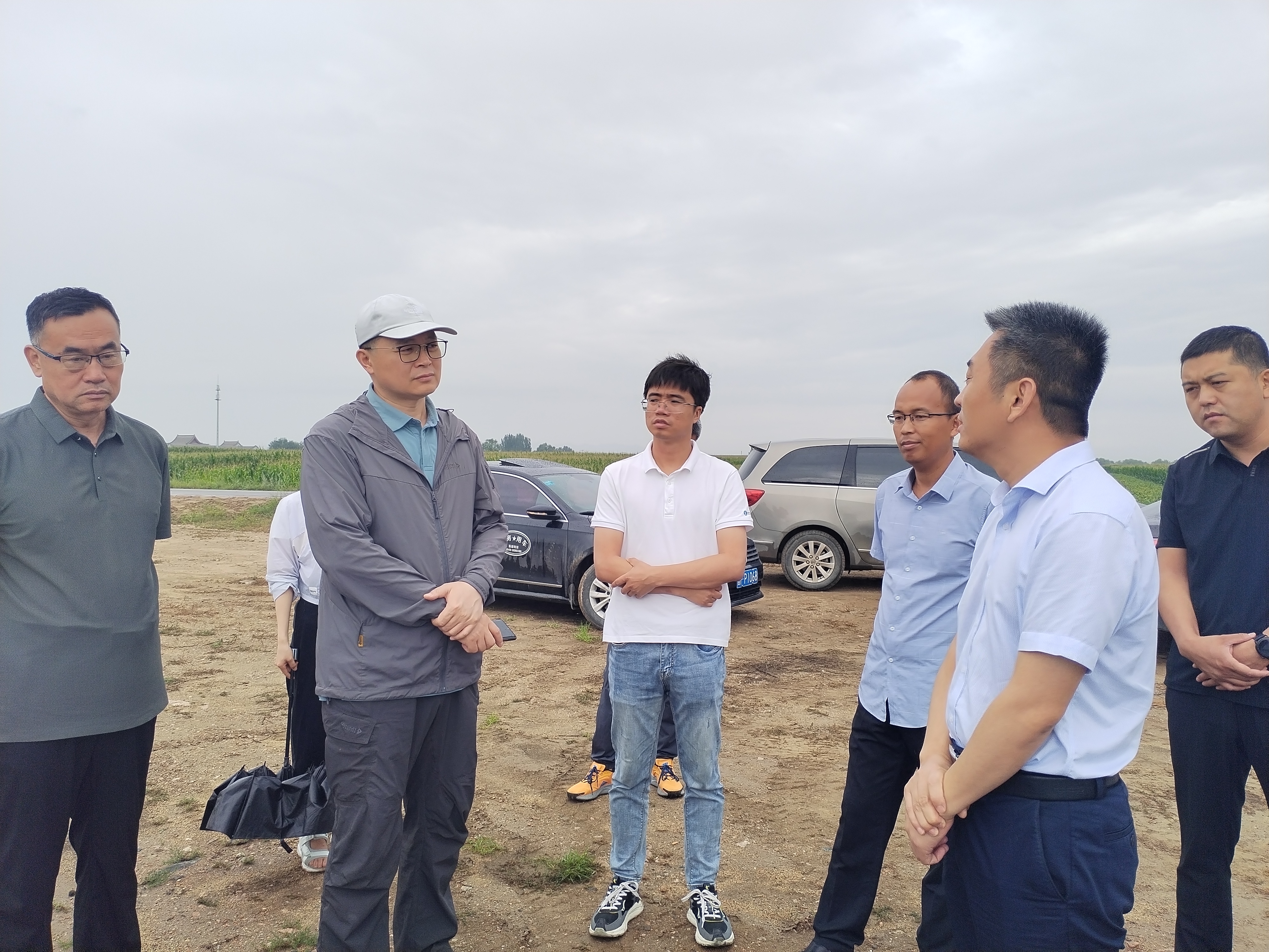 生态环境部海河局一行调研朔州市桑干河怀仁至应县段河路综合治理工程