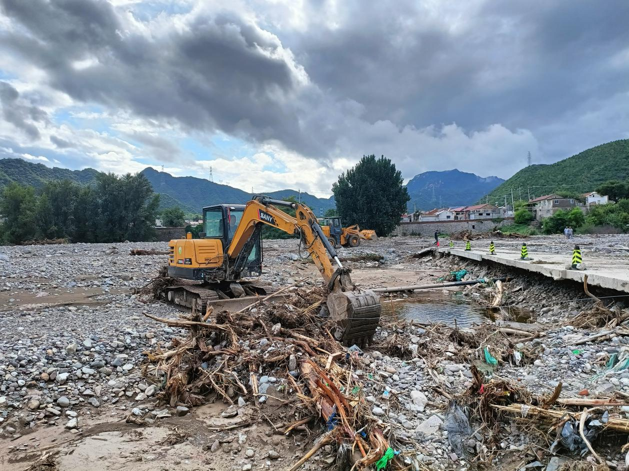 一线传真 | 全面进。÷榻2门头沟山峡段河路算帐收官战拉开序幕