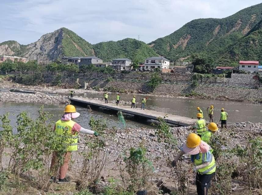 只争朝夕  决战决胜——北京分公司全力打赢门头沟河路应急算帐“收官战”