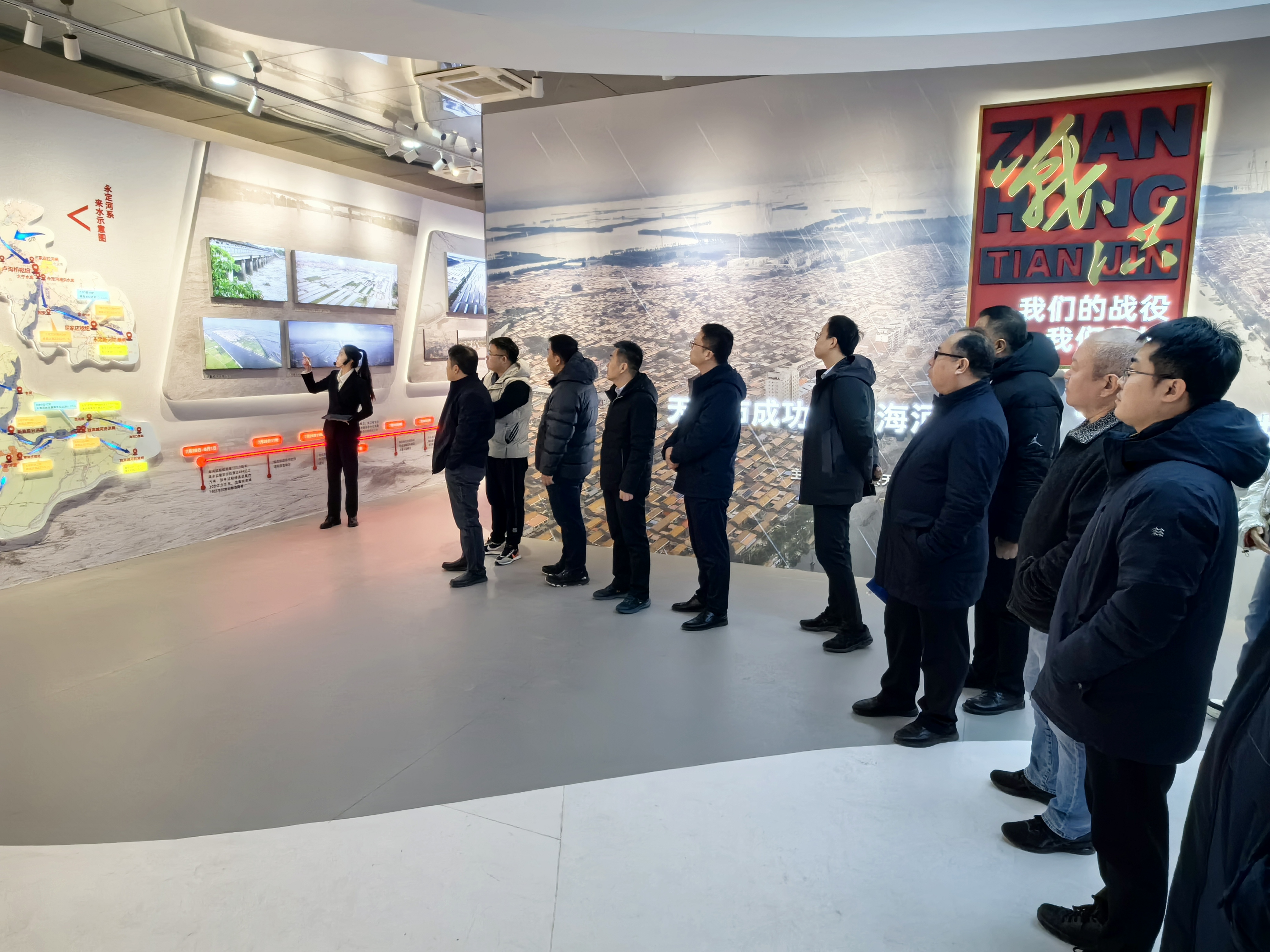 公司在津召开示范性工程观摩互换会