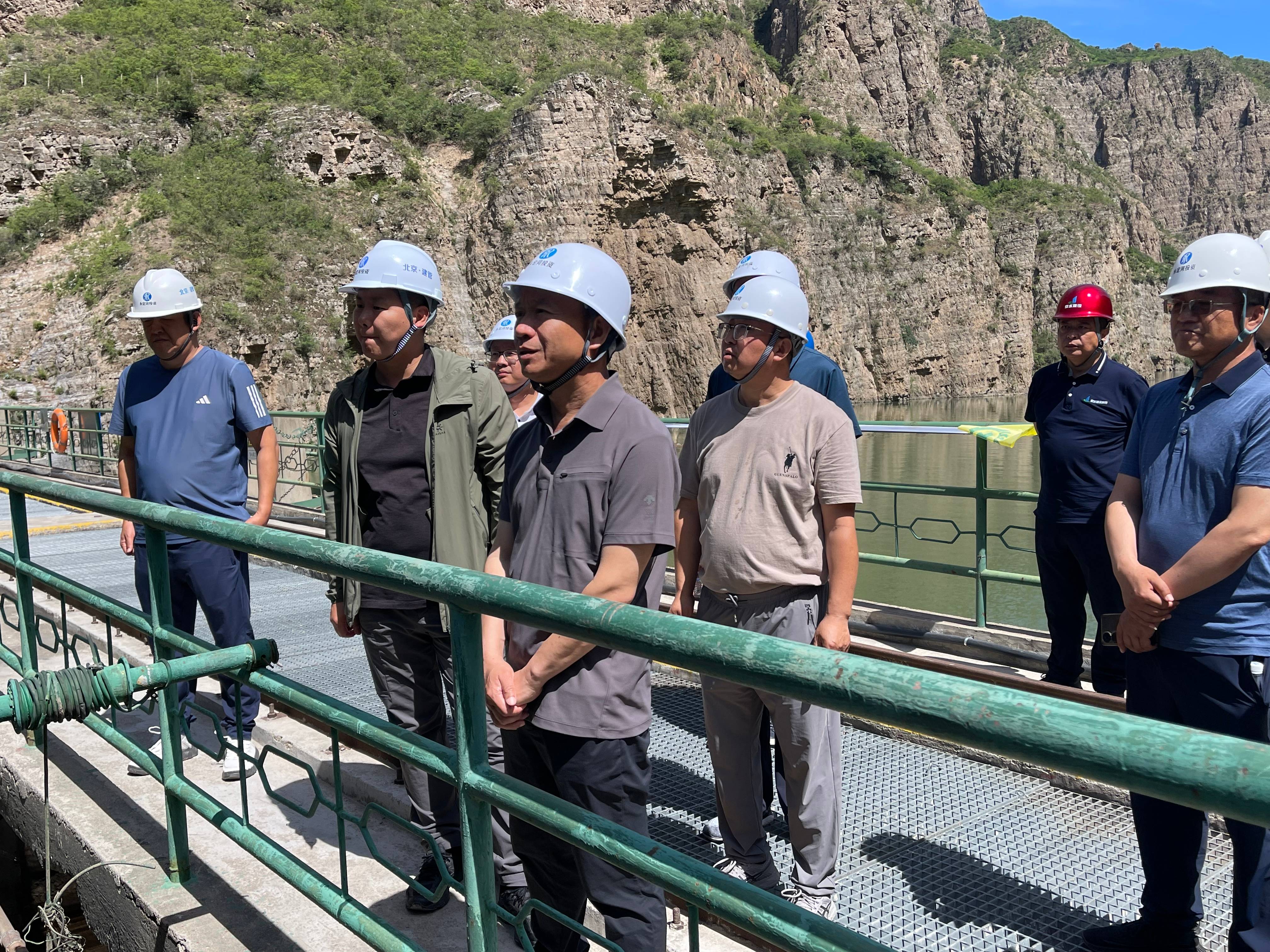 公司重要辅导查抄“两库”水毁建复落成及安全度汛情况