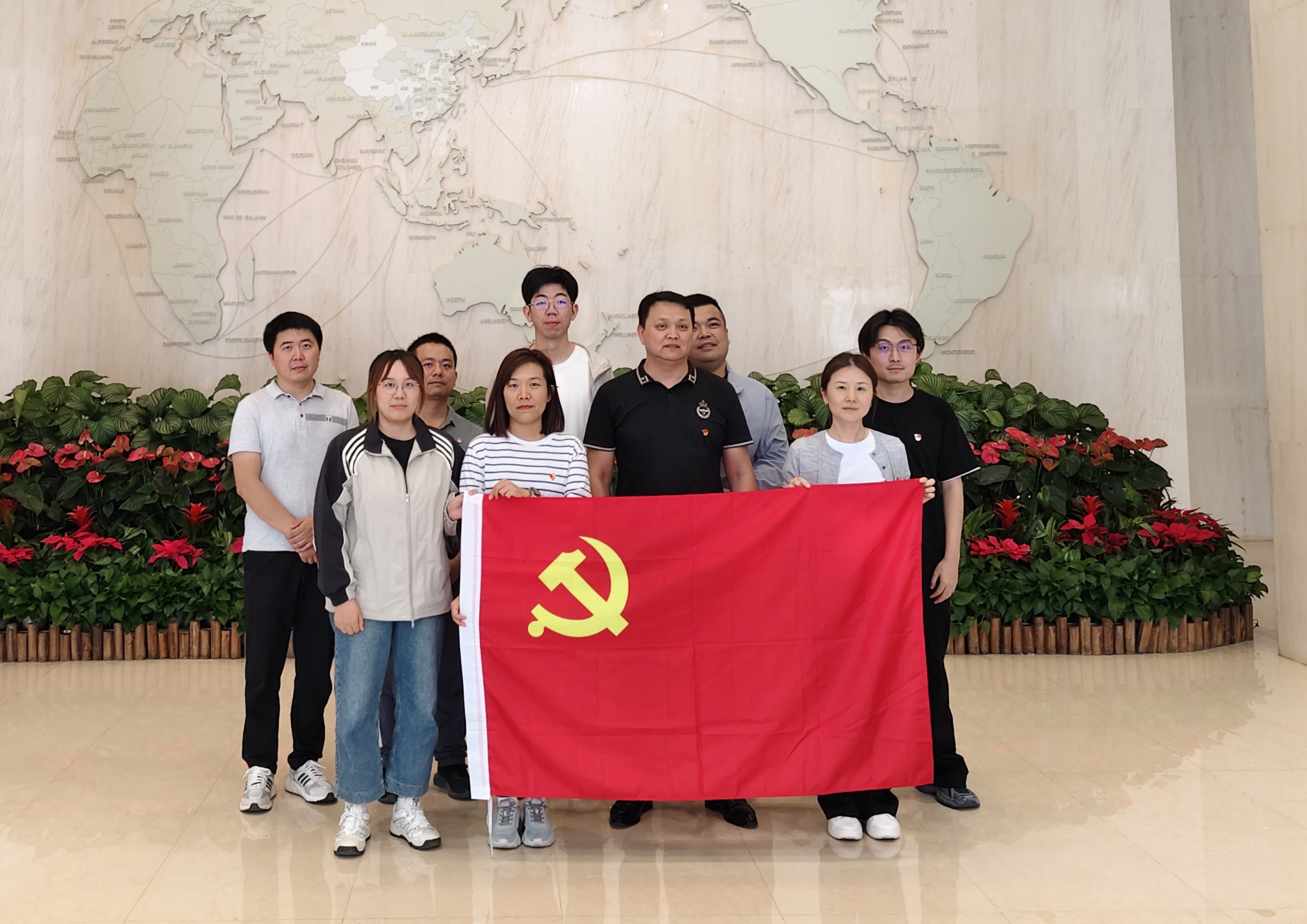 天津分公司 | 天津地域结合党支部发展“传承红色基因 弘扬爱国主义心灵”主题党日活动