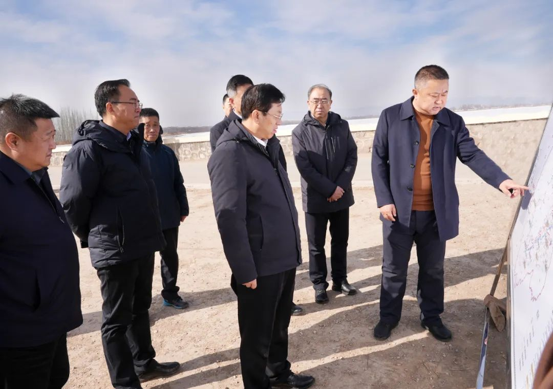 朔州市委书记王帅红调研桑干河恢河道域治理治理工作