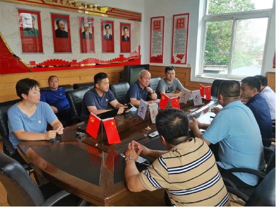 天津分公司党支部发展“喜迎二十大 同心庆七一” 主题党日活动