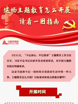 这场主题教育怎么发展？请看一图指南